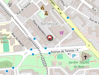 Carte de Le Tempo à Brest