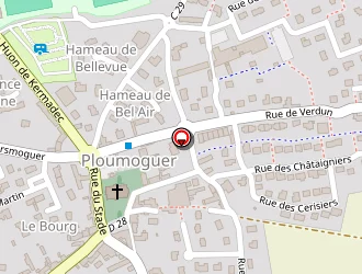 Carte de Deniel Gilbert à Ploumoguer