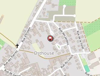 Carte de Ecole à Osthouse