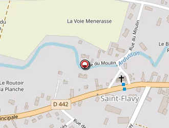 Carte de Earl Hazouard David à Saint-flavy