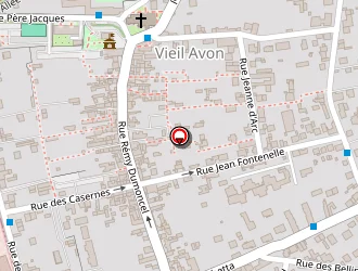 Carte de Viaxel à Avon