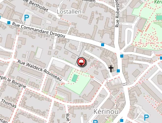 Carte de Eole Coiffure à Brest