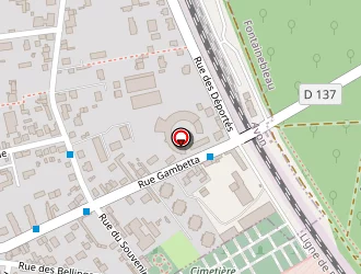 Carte de Emilie Carré à Avon