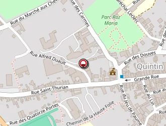 Carte de Bougain à Quintin