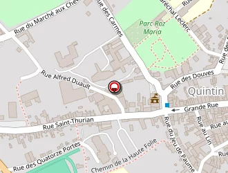 Carte de A L'angle Fleuri à Quintin