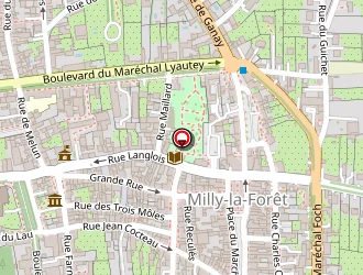 Carte de Soc Générale De Protection à Milly-la-forêt