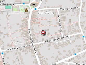 Carte de L'evasion à Avon