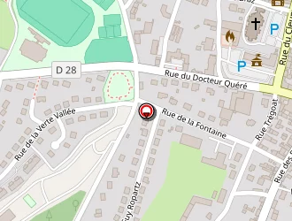 Carte de Camping Municipal à Callac