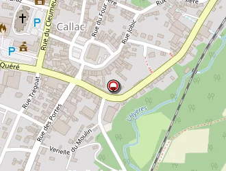 Carte de Le Corre Fleur à Callac