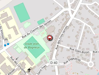 Carte de Fondation Bon Sauveur à Quintin