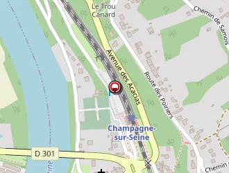 Carte de Genty Guy à Champagne-sur-seine