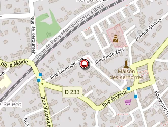 Carte de R.d.k à Relecq-kerhuon (le)