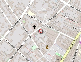 Carte de Fontaine Kebab à Fontainebleau