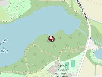 Carte de Tennis Club Du Chatel à Combourg