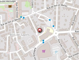 Carte de Le Galopin à Brest