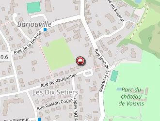 Carte de C.t.p à Barjouville