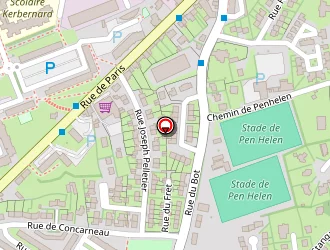 Carte de Stade Brestois à Brest