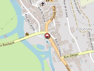 Carte de Garage Jean Pisano à Coussey