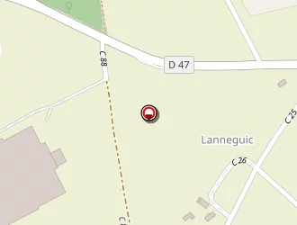 Carte de E.t.d à Dirinon