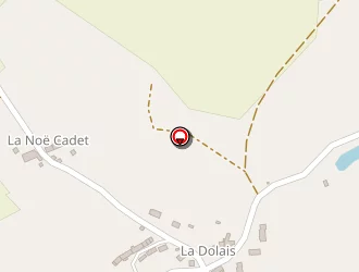 Carte de Lusseau Noël à Tramain