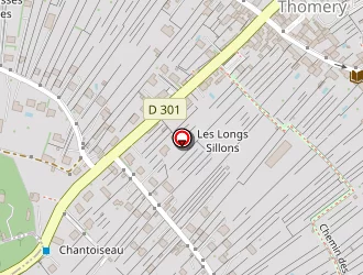 Carte de Avemaria à Thomery