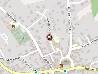 Carte de Le Café Du Centre à Sizun