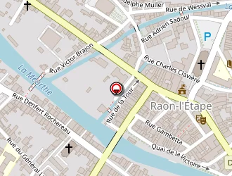 Carte de Lemen Thibaud à Raon-l'étape