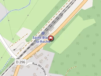 Carte de De La Bruche à Saint-blaise-la-roche