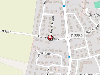 Carte de La Poste à Barjouville