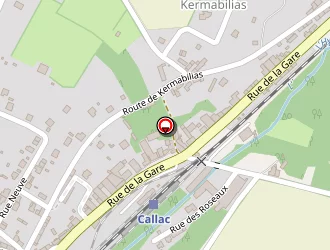 Carte de La Buvette à Callac