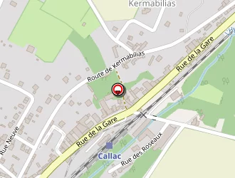 Carte de Bakea à Callac