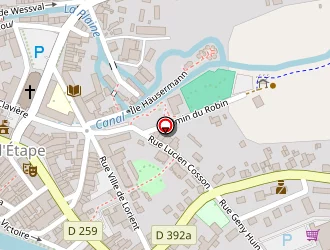 Carte de Peggy à Raon-l'étape