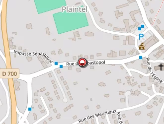 Carte de Le Sébastopol à Plaintel