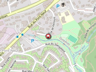 Carte de Association Du Stade Brestois 29 à Brest