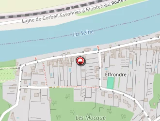 Carte de Tassery Virginie à Thomery