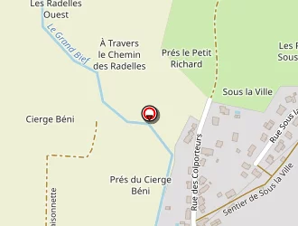 Carte de Maison Natale De Claude Gellée à Chamagne