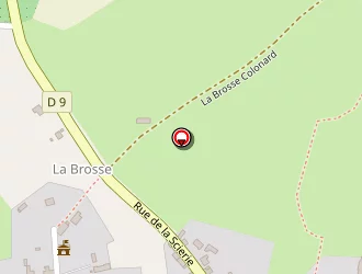 Carte de Terrain De Pétanque Et Circuits De Randonnées à Colonard-corubert