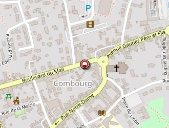 Carte de Combourg Conduite à Combourg