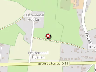 Carte de Station Service Elan à Callac