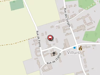 Carte de La Pension à Villuis