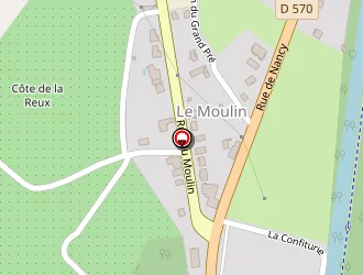 Carte de Serriere à Gripport