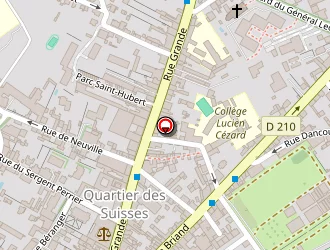 Carte de Hamelin Hervé à Fontainebleau