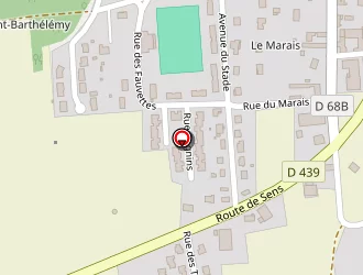 Carte de Garage Pascal à Traînel