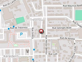 Carte de Catherine Héliès à Brest