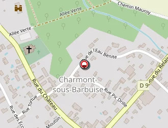 Carte de Jacquot Frédéric à Charmont-sous-barbuise