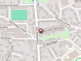 Carte de Deti à Brest