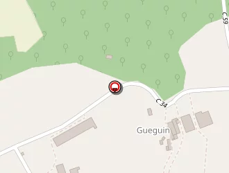 Carte de La Krampouzine à Dirinon