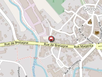 Carte de Coccimarket Le Marché Gorronnais à Gorron