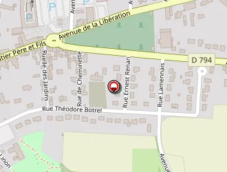 Carte de L'orange Bleue à Combourg