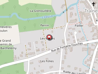 Carte de Stade Du Marais à Traînel